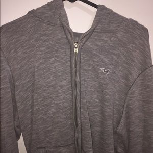 Grey Hollister Jacket